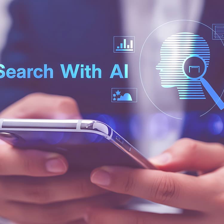 Abstract visualisation of artificial intelligence